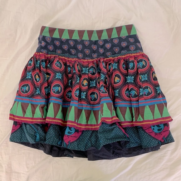 Marc by Marc Jacobs Multi Pattern Cotton Skirt - Picture 1 of 10